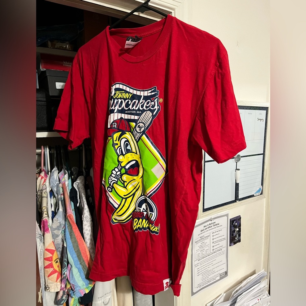 Size Large - Vintage Johnny Cupcakes Shirt